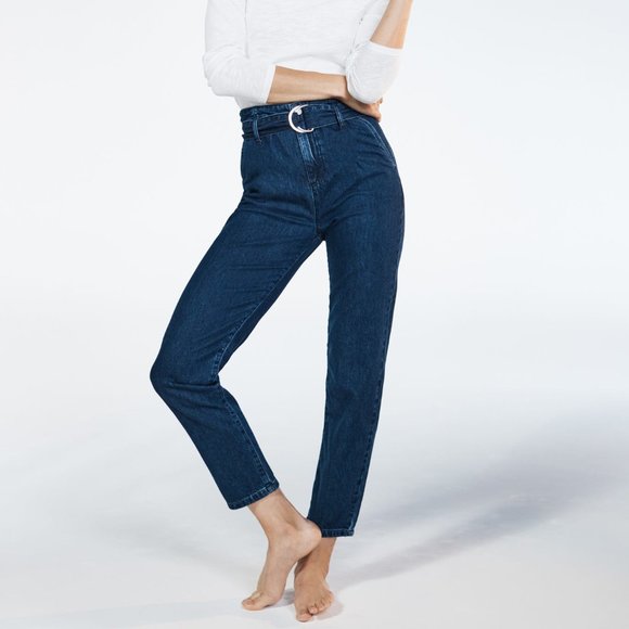 NWT ★: BODEN Tapered Barrel Leg Jeans, 2 UK - Picture 1 of 13